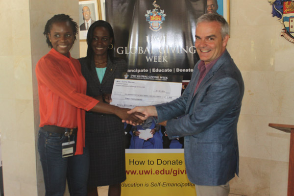 Uwi Hosts ‘global Giving Event Barbados Advocate