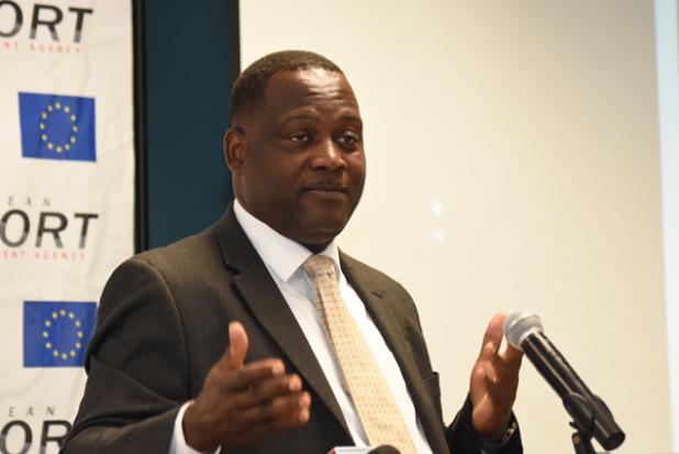 Minister of Industry, International Business, Commerce and Small Business Development, Donville Inniss.
