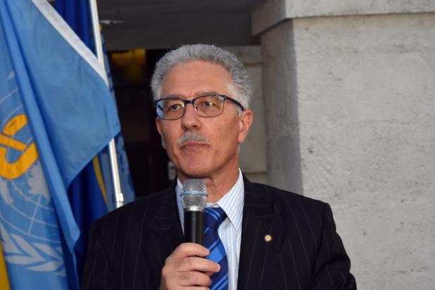 The PAHO/WHO Representative for Barbados and the Eastern Caribbean, Dr. Godfrey Xuereb.