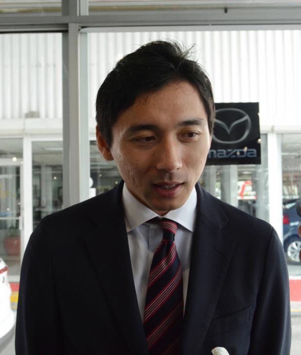 Kota Inoue, Caribbean Representative of Mazda from the Sumitomo Corporation.