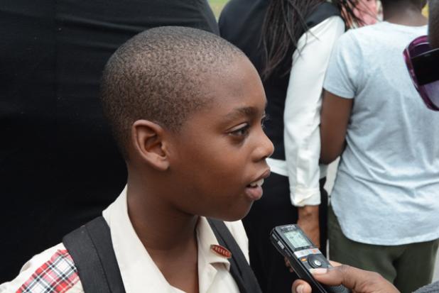 St. Matthew’s student, Jayden Bowen, said yesterday's Barbados Secondary School Entrance Examination was not difficult.
