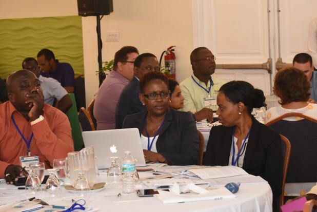 Some of the participants attending yesterday’s Regional Validation Workshop of Model Agricultural, Health and Food Safety Bills.