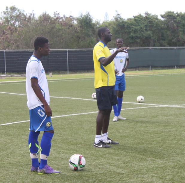 Former Queens Park Rangers Academy Coach, Madalisto Mkoloma, is one of three coaches working with the Under-17 Boys team. 