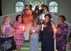 Members of Soroptimist International of Barbados and Soroptimist International of Jamestown held a candlelight vigil as a tribute and in memory of the victims and survivors of domestic and gender-based violence. 