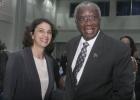 Daniela Tramacere, EU Ambassador to Barbados and Prime Minister, the Hon. Freundel Stuart.