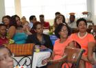 Persons in attendance at the Breakfast Business Forum at UWI.